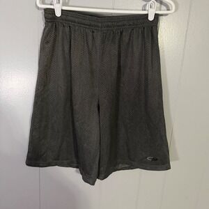 C9 Champion Basketball Shorts Mens Medium Grey Mesh Athletic Training